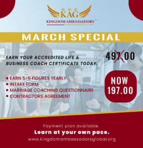 March Life Coaching Special